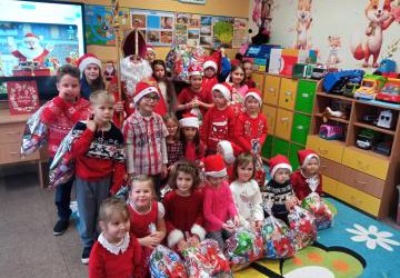 Wizyta świętego Mikołaja w naszej szkole