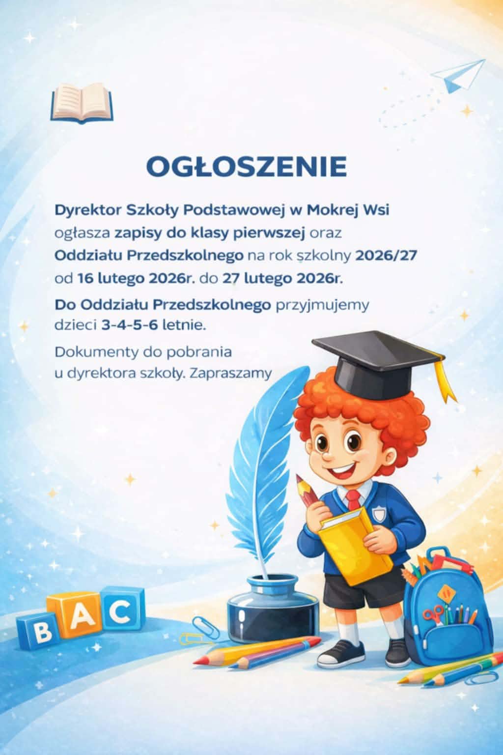 OGŁOSZENIE