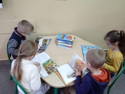 Zajęcia Biblioteczne w Przedszkolu