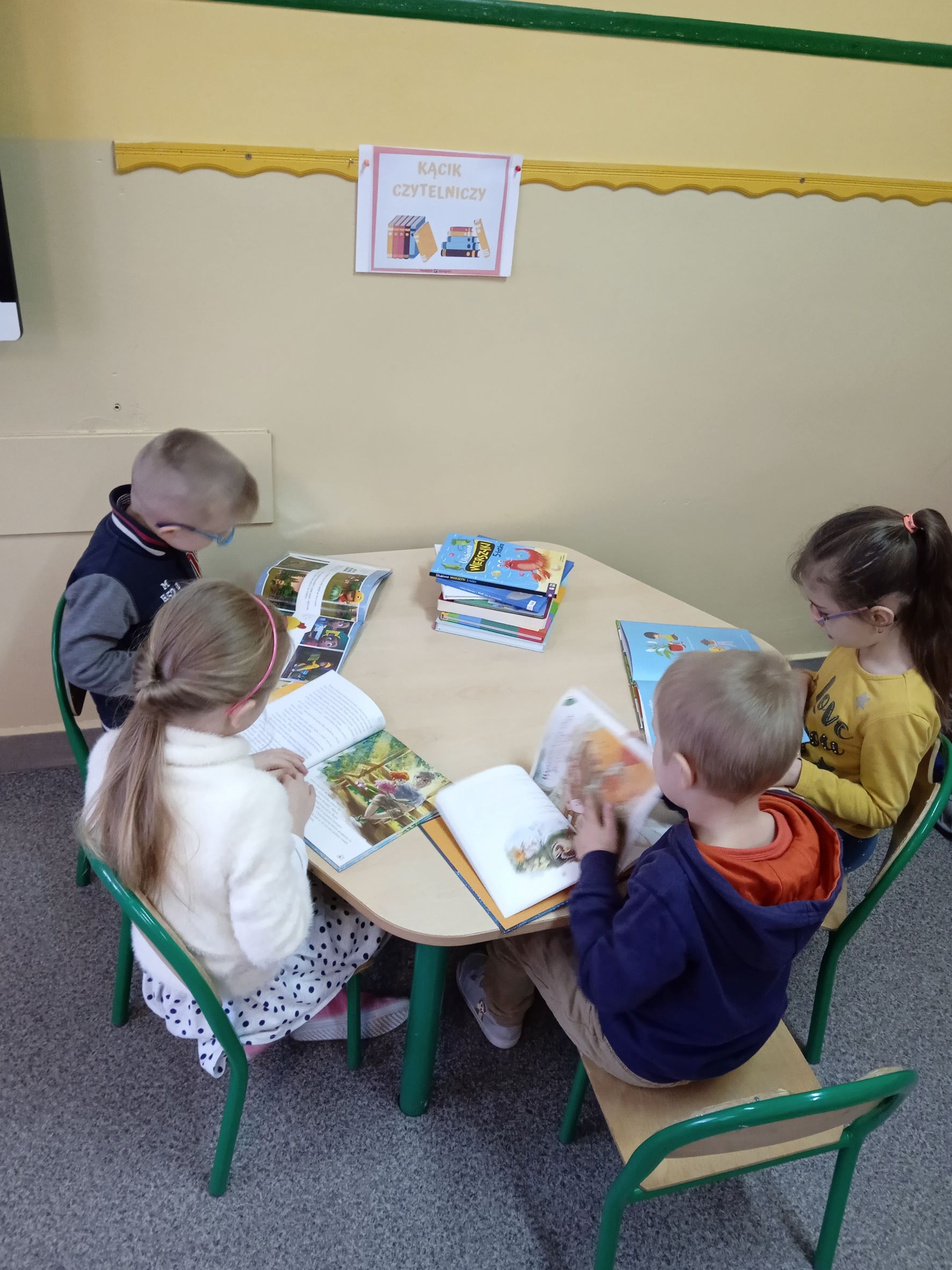 Zajęcia Biblioteczne w Przedszkolu